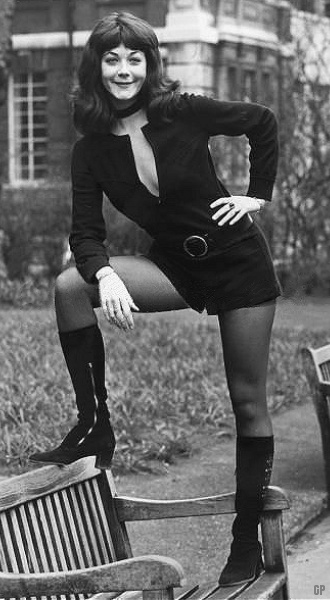 1970s linda thorson shorts