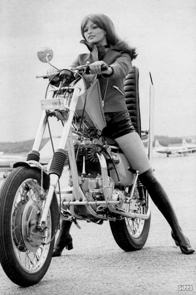 american chopper girl 1970
