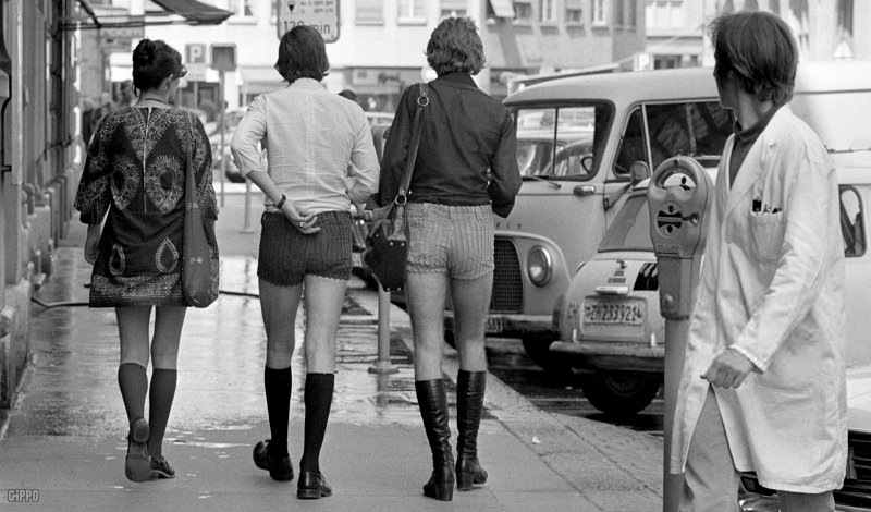 male shorts switzerland 1973